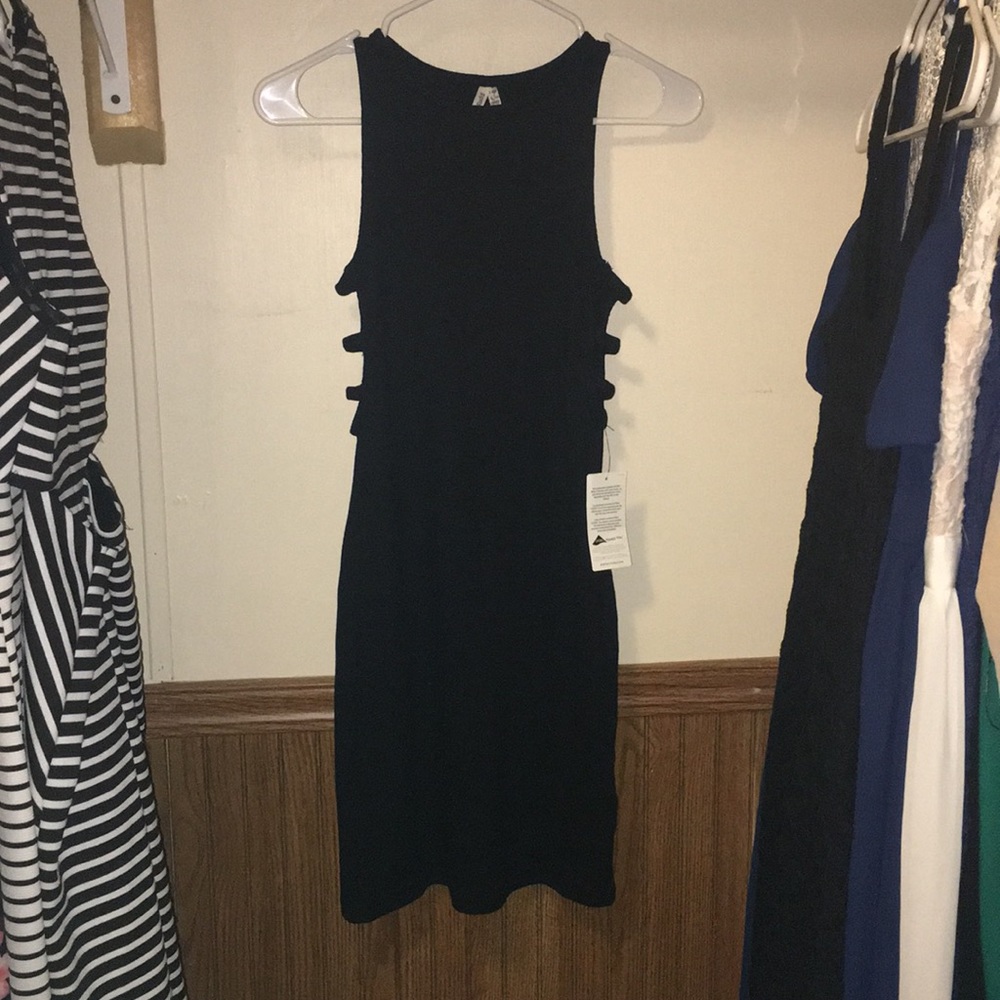 Short black dress